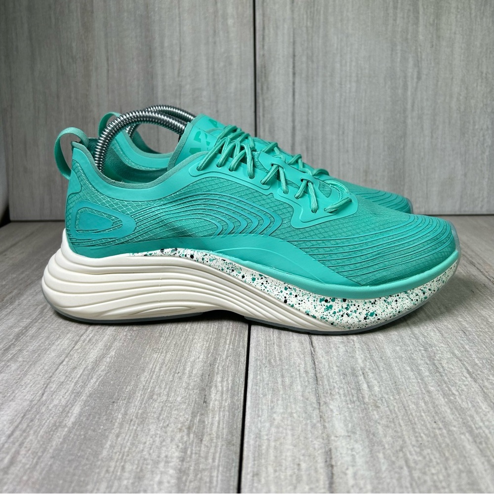APL Teal Athletic Sneakers with Speckled White Midsole